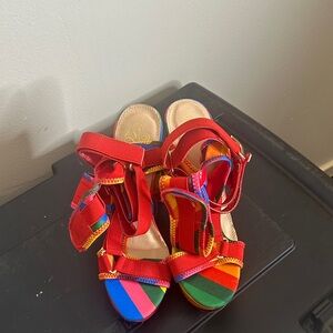 Colorful Strappy Sandals
